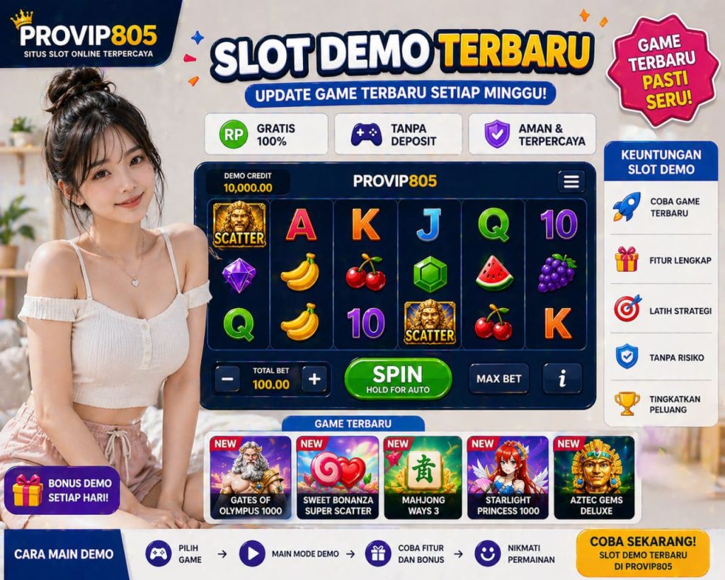 PROVIP805 Slot Demo Terbaru Update Game Paling Fresh 2026